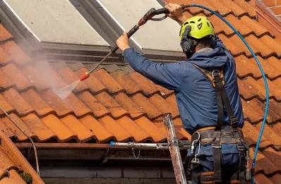 Démoussage et hydrofuge de toiture à Hargicourt